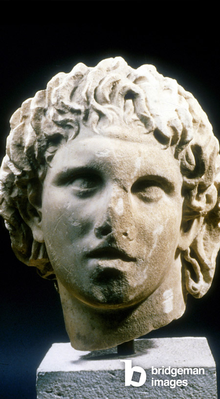 Alexander (III of Macedon) the Great an example of Ancient Greek Art