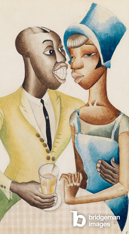 Miguel Covarrubias, 'At Leroy's' :  : an example of the Harlem Renaissance art
